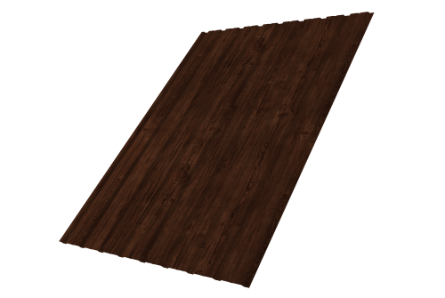 Профнастил С10В 0.45 Print Elite Cherry Wood TwinColor