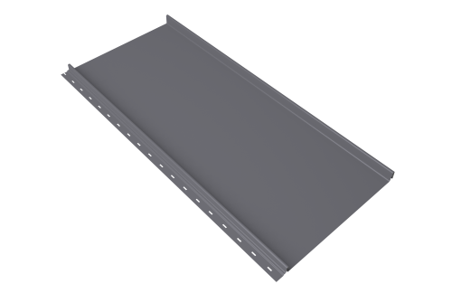 Кликфальц mini Grand Line 0,5 PE с пленкой на замках RAL 7004 сигнальный серый