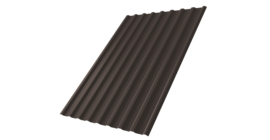 Профнастил С20R Grand Line 0,5 Velur X RR 32 темно-коричневый