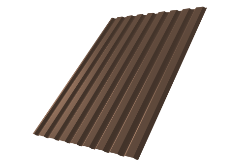 Профнастил С20A 0.5 Drap TX RAL 8017 шоколад