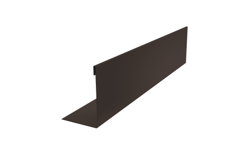 Нащельник 150 Texas 25х35 0,45 Drap-double TX RR 32 темно-коричневый (L1,5)