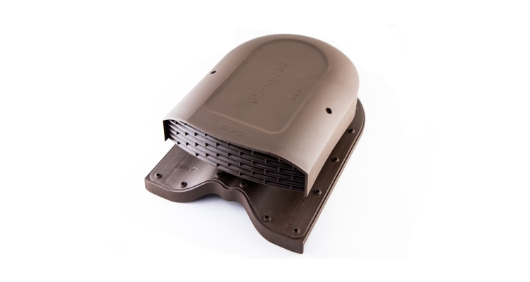 Вентиль кровельный Kvinta (Nera) Grand Line - KTV коричневый