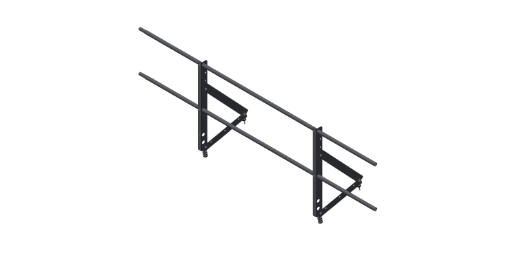 Ограждение кровельное Optima 0,65х2м RAL 7024